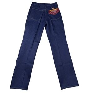 Rustler Straight Leg Jeans Mens 29x32 Blue Excellent Heavyweight Denim USA Made